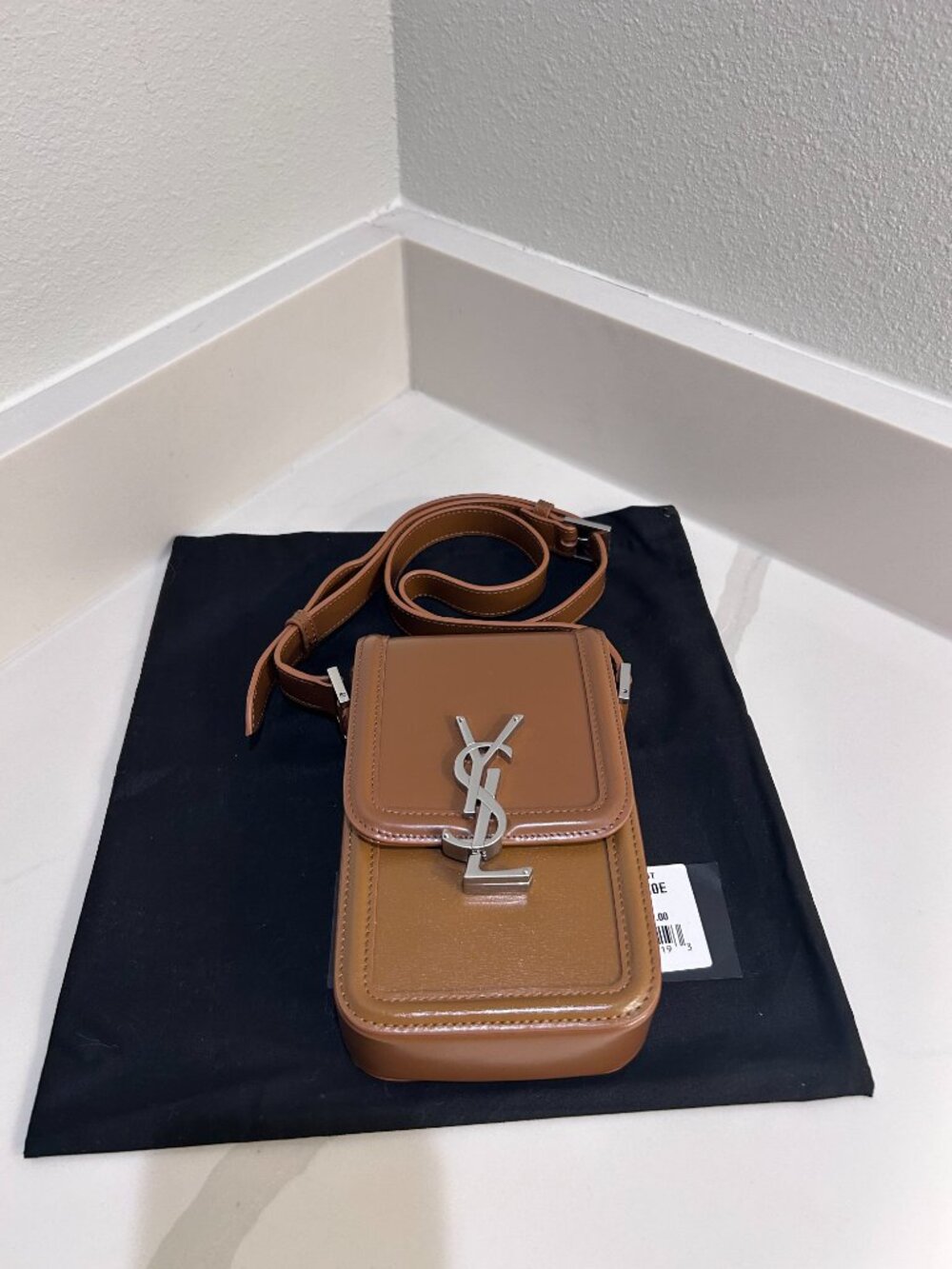 New With Tags Saint Laurent Solferino Mini Bag in Smooth Leather